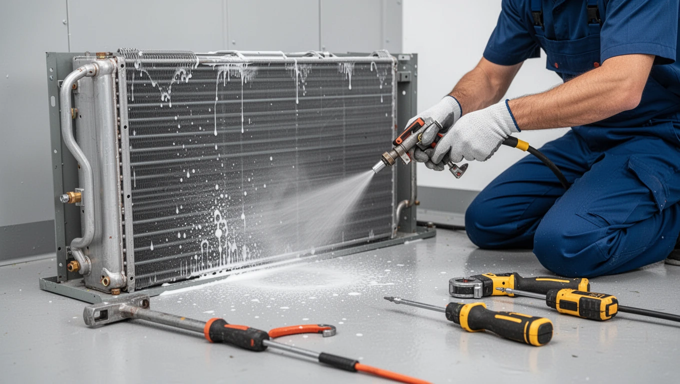 Evaporator Coil Cleaning